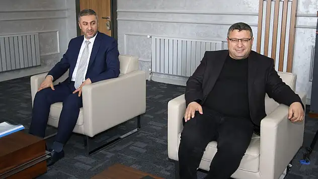 İMAMOĞLU'NDAN BAŞKAN ÖZDOĞAN'A ZİYARET