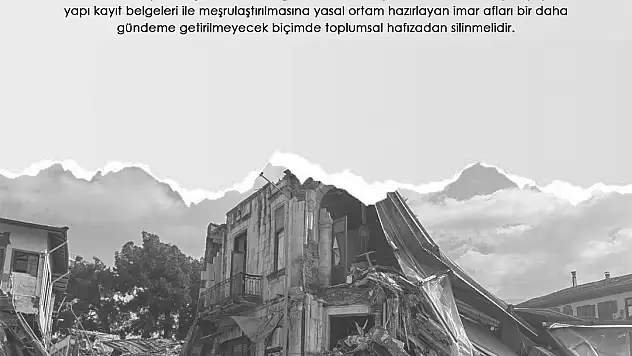İMAR AFFI KANUNU
