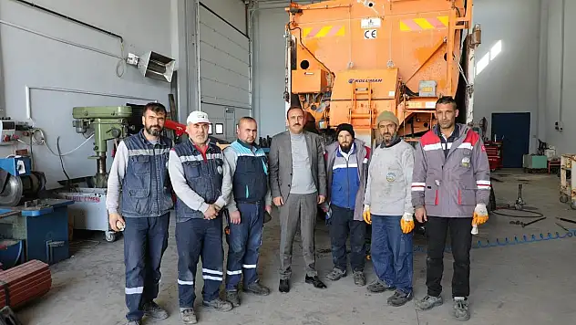 İncesu Belediyesi karla mücadele hazırlıklarını tamamladı