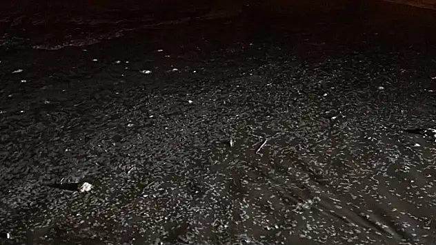 İncesu'da sel: bazı ev ve işyerleri zarar gördü