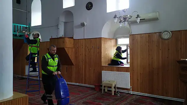 İncesu'da camiler Ramazan'a hazır