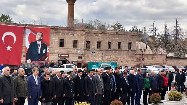 İncesu'ya Yapılan Yeni Tören Alanında İlk Tören  'Çanakkale Zaferi