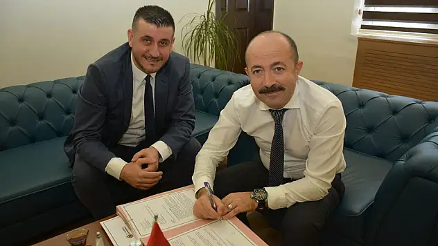 İŞ BİRLİĞİ PROTOKOLÜNÜ İMZALANDI