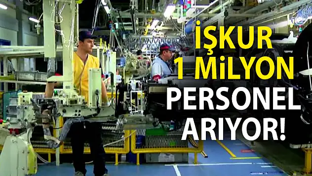İŞKUR'dan Yeni İş İlanları Yayımlandı ! 1 Milyon Personel Aranıyor !
