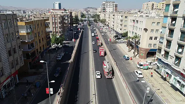 İTFAİYECİLİK HAFTASI ŞEHİR TURU İLE BAŞLADI