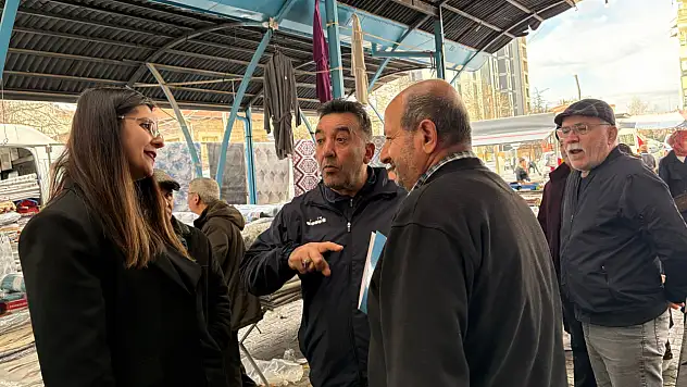 İYİ Parti Talas teşkilatından esnaf ziyareti