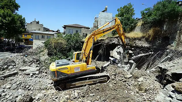 Kahramanmaraş Belediyesi Kale çalışmaları