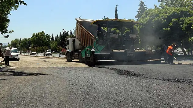 Kahramanmaraş da Asfalt çalışmaları