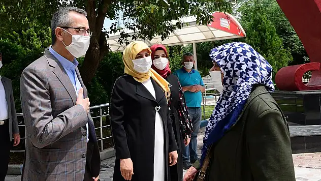 Kahramanmaraş da Başkan Güngör'den şehitlik ziyareti