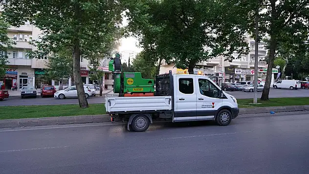 Kahramanmaraş da ilaçlama çalışmaları