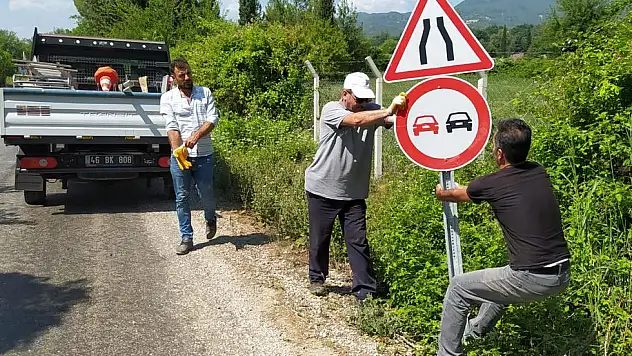 Kahramanmaraş da levha çalışmaları