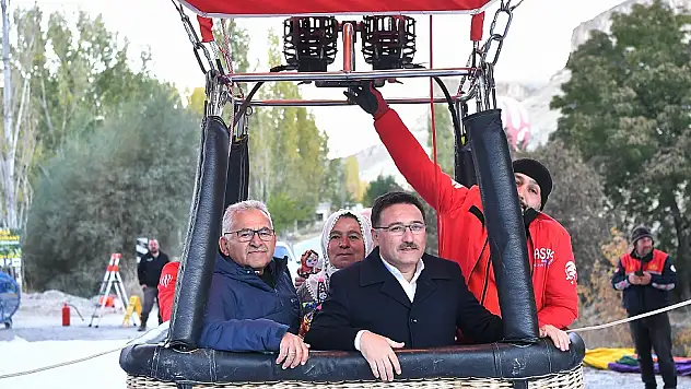KALKIŞ YAPAN BALON SAYISI 12'YE ULAŞTI