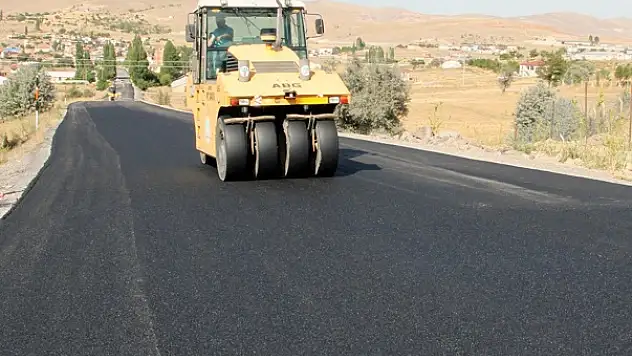 KAMBERDE ASFALT ÇALIŞMASI