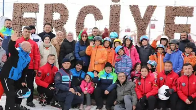 'KAR FIRTINALARI' İLE ERCİYES'TE BULUŞTULAR