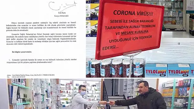 KARA'DAN ECZACILAR HAKKINDA BAKANA SORU