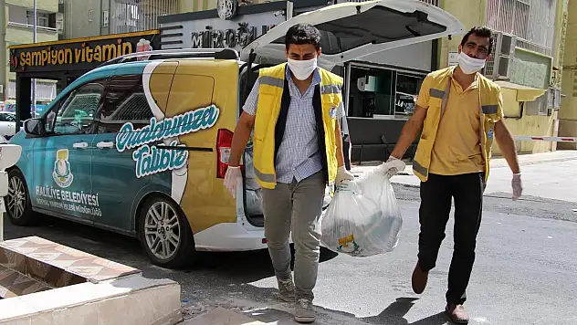 KARANTİNADAKİ VATANDAŞLARA GIDA DESTEĞİ SÜRÜYOR