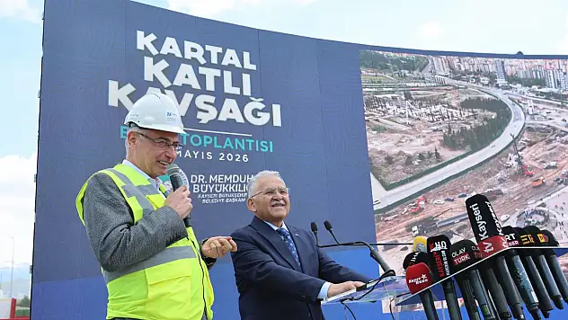 Kartal Kavşağı Projesinde Çalışmalar Hızla Sürüyor