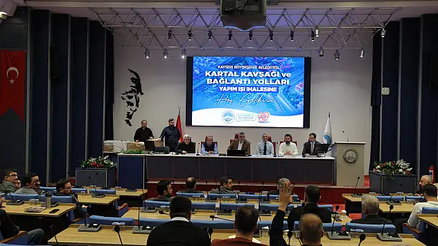 Kartal kavşağı ve bağlantı yolları projesi'nin yapım ihalesi tamamlandı