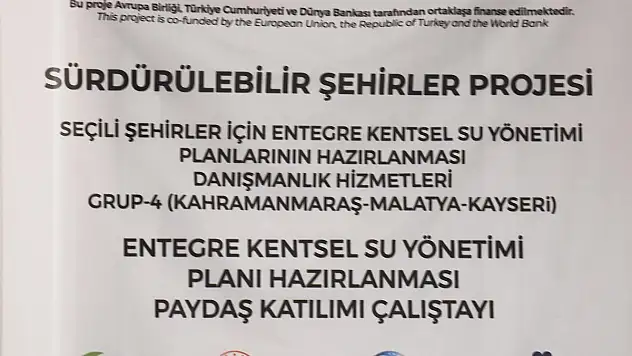 KASKİ GENEL MÜDÜRÜ ÖZDEMİR'DEN DETAYLI SUNUM