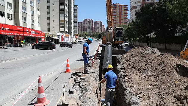 KASKİ, YAĞMUR SUYU HATTI İMALATINA HIZ VERDİ