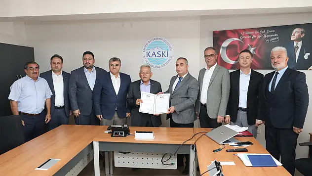 KASKİ'ye Enerji yönetim sertifikası