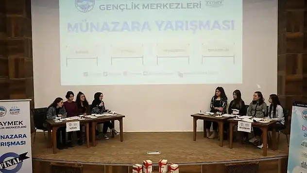 KAYMEK'İN GENÇLERİNDEN MÜNAZARA YARIŞMASI