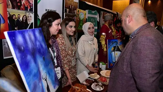 KAYMEK, ERDOĞAN'IN DA KATILDIĞI SEMPOZYUMDA SERGİ AÇTI