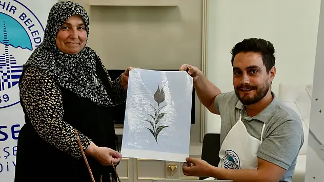 KAYMEK'ten Şehir Hastanesi'nde Ebru Atölyesi