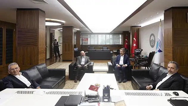 KAYSERİ BÜYÜKŞEHİR'DE YATIRIMLAR İÇİN GÜÇ BİRLİĞİ