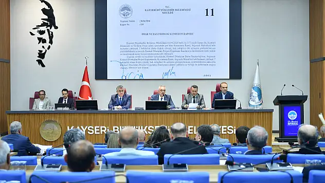 Kayseri Büyükşehir Meclisi'nde 85 Madde Karara Bağlandı