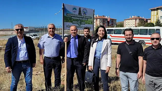 KAYSERİ BÜYÜKŞEHİR, TÜRKİYE YÜZYILI VİZYONU İLE KENT ORMANLARI OLUŞTURUYOR