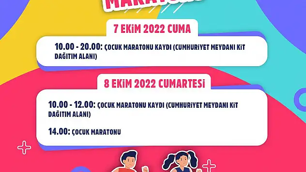 KAYSERİ BÜYÜKŞEHİR'DEN MİNİKLERE ÖZEL MARATON