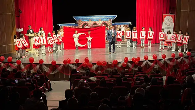 Kayseri'de 23 Nisan coşkusu