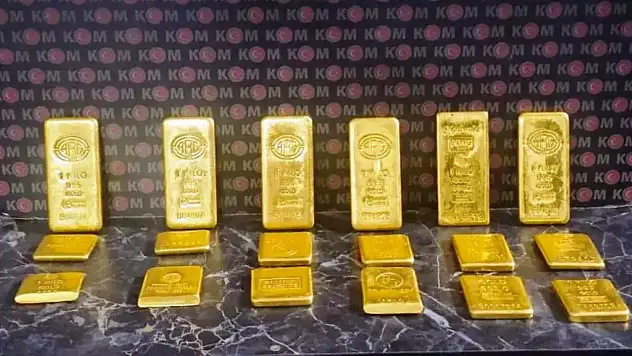 Kayseri'de 27 Kilo Kaçak Altın ele geçirildi