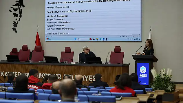 Kayseri'de afetlerde engellilik çalıştayı hazırlığı