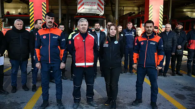 Kayseri'de ağır arama kurtarma eğitimleri başladı