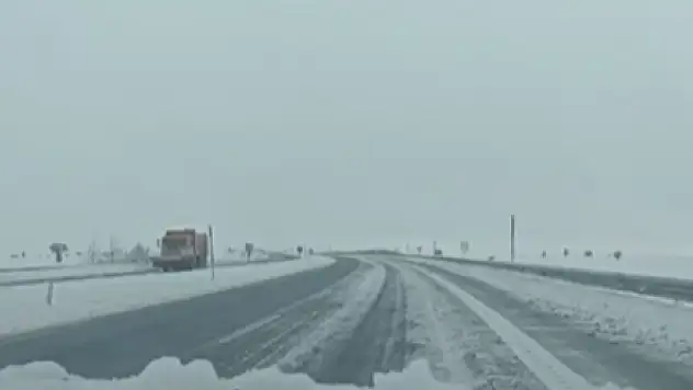 Kayseri'de Bazı Karayolları trafiğe kapatıldı