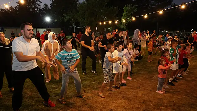 Kayseri'de doğa kampına yoğun ilgi