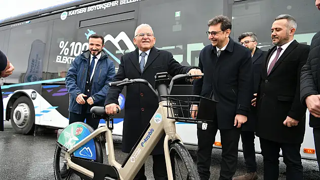 Kayseri'de Elektrikli Toplu Taşıma Güçleniyor