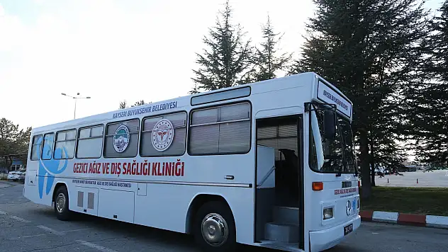 Kayseri'de gezici diş sağlığı Köseler'de