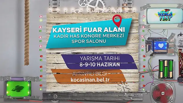 KAYSERİ'DE İLK OLAN 'KOCAFEST' FESTİVALİNE GERİ SAYIM