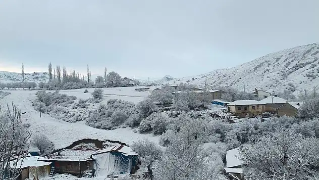 Kayseri'de Kar ve Don Uyarısı
