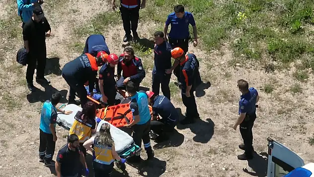Kayseri'de Piknik Faciası: Kayalıklardan Düşen Vatandaş Kurtarıldı