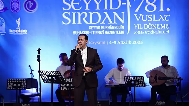 Kayseri'de Seyyid Burhaneddin anıldı