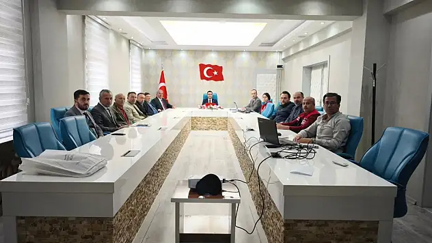 Kayseri'de sosyal yardımlaşma vakfı toplantısı yapıldı