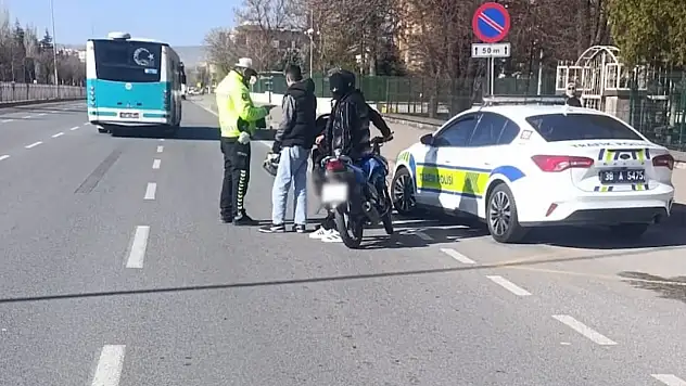 Kayseri'de Trafiğe Sıkı Denetim