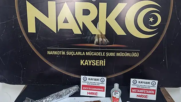 Kayseri de uyuşturucu operasyonu