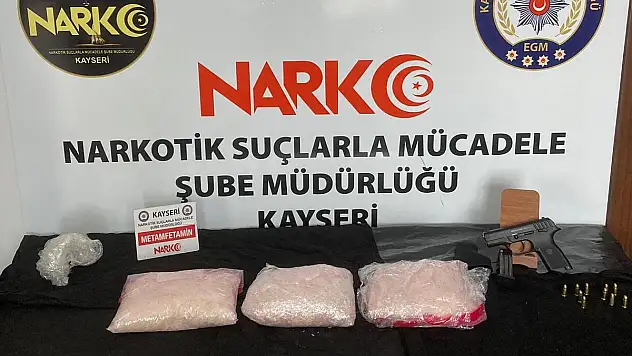 Kayseri de uyuşturucu operasyonu