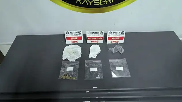 Kayseri de uyuşturucu operasyonu