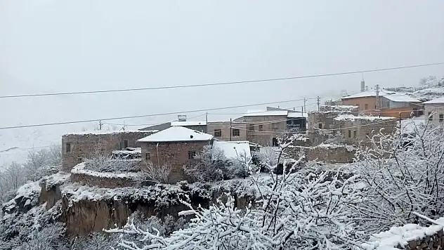 Kayseri'de yoğun kar yağışı etkili oluyor